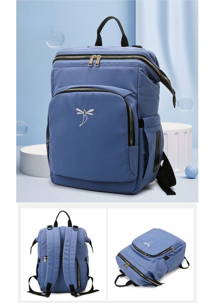 Lovehome Büyük Kapasiteli Çok Fonskiyonlu Sırt Çantası - Mavi (Yurt Dışından) fiyatları