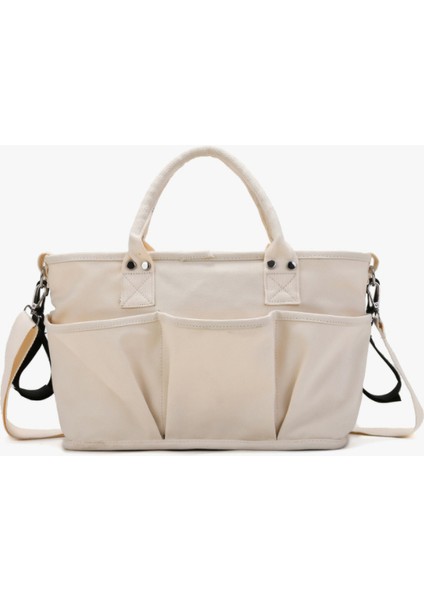 Lovehome Ayıcık Detaylı Askılı Anne Bebek Çantası - Beyaz (Yurt Dışından) fiyatları