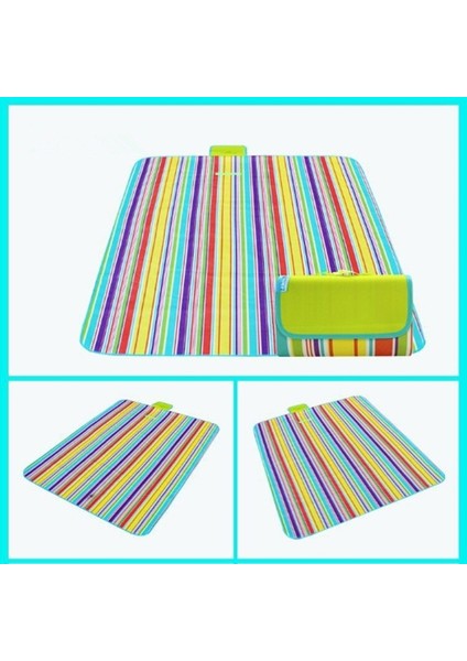600D Oxford Kumaş Açık Piknik Mat Piknik Kumaş Su Geçirmez 150 x 180 cm (Yurt Dışından)