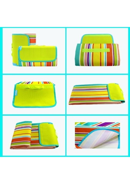 600D Oxford Kumaş Açık Piknik Mat Piknik Kumaş Su Geçirmez 150 x 180 cm (Yurt Dışından)