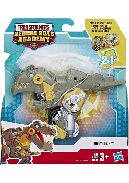 Transformers Rescue Bots Academy Figür Grimlock Motorcycle - E5366-E5695