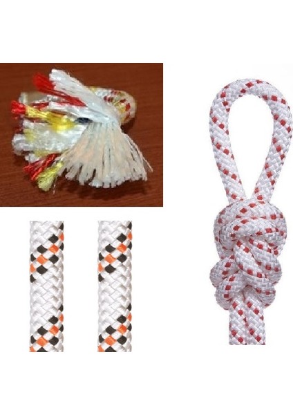 Full Set - Iş Güvenlik Seti - Emniyet Kemeri- Lanyard- Baret- Yelek- Halat- Karabina