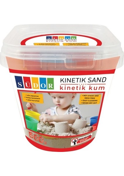 Kinetik Kum Kutulu 500 gr Mavi
