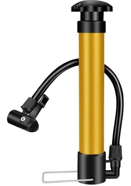Bisiklet Pompası Ergonomik Tasarım ile Hızlı Şişirme Gold Renk 200 mm Boyutunda fiyatları