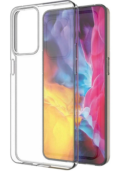 Case 4U Oppo Reno 7 4g Kılıf A+ Şeffaf Lüx Süper Yumuşak 0.3mm Ince Slim Silikon