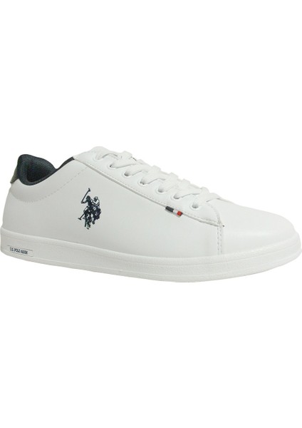 Beyaz Lacivert Sneakers Spor Ayakkabı