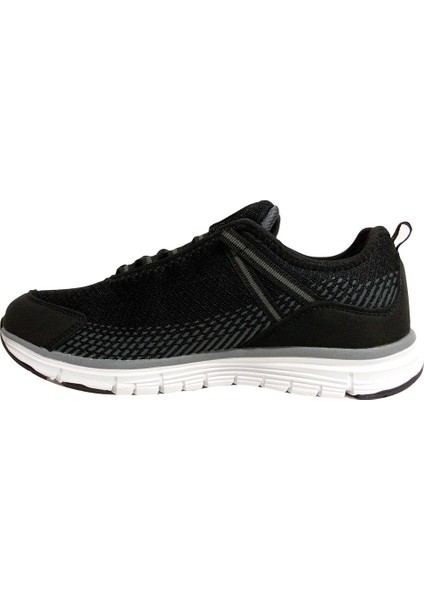 Siyah Beyaz Bağcıklı Sneakers Spor Ayakkabı modelleri