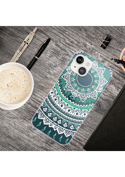 Iphone 13 Yeşil Beyaz Için Dernde Dantel Tpu Kılıfı (Yurt Dışından) fırsatları