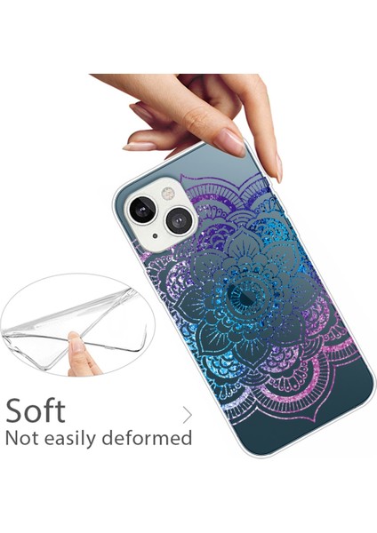 Iphone 13 Mor Mavi Kırmızı Için Degrade Dantel Tpu Kılıfı (Yurt Dışından) fırsatları