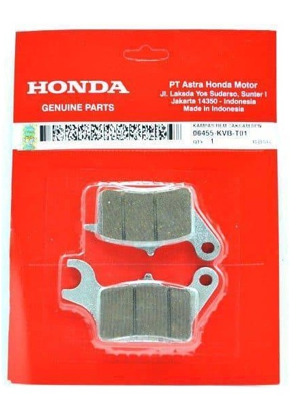 Dio 110 Ön Fren Balatası Orjinal