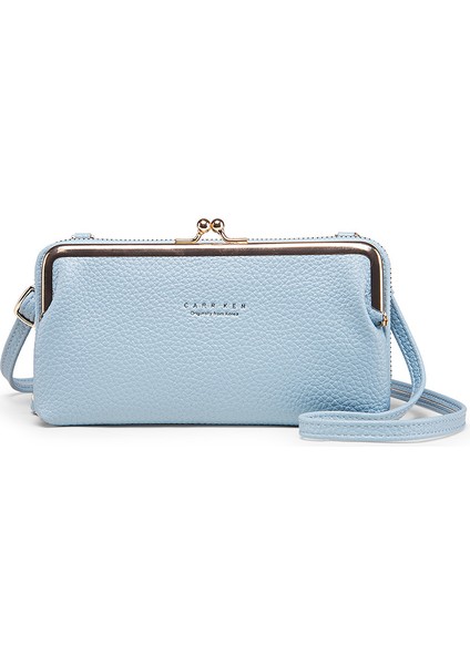 Ruichihu Kadın Askılı Clutch Çanta - Mavi (Yurt Dışından)