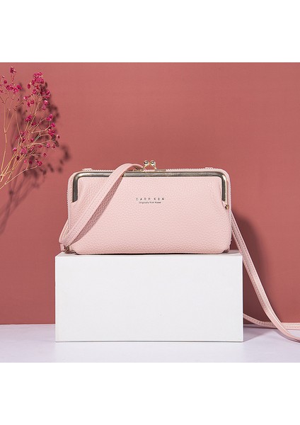 Ruichihu Kadın Askılı Clutch Çanta - Koyu Pembe (Yurt Dışından) modelleri