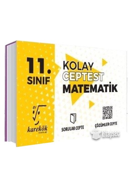 10. Sınıf Matematik Kolay Cep Test