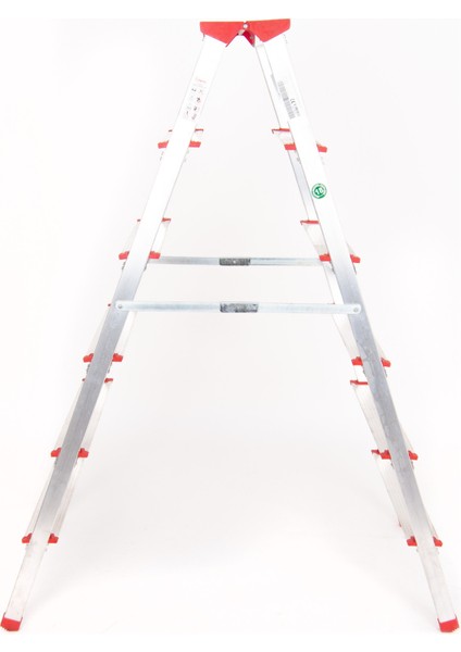 Alüminyum Çift Çıkışlı 6 Basamaklı Merdiven (137Cm) (Accm.04)