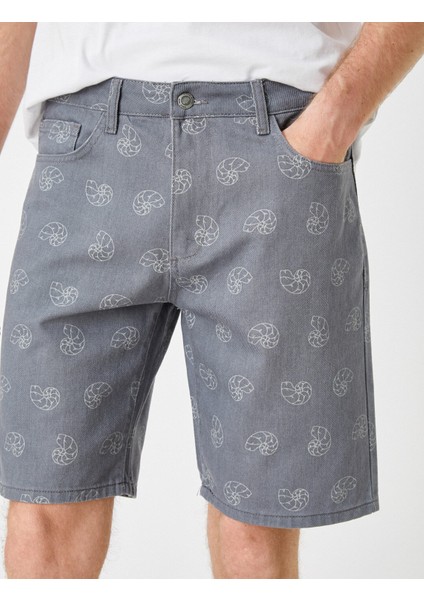 Denizatı Baskılı Şort indirimleri