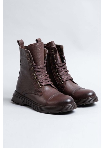 Bağcıklı Deri Erkek Bot modelleri