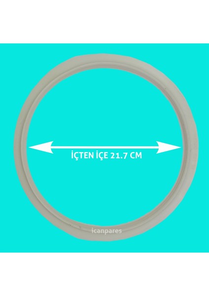 Termo Uyumlu Düdüklü Tencere Lastik Kapak Conta Lastiği 22 cm Silikonlu