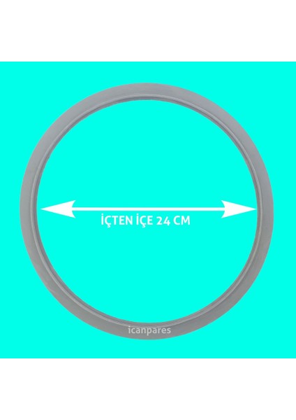 Yuvam Uyumlu Düdüklü Tencere Lastik Kapak Conta Lastiği 24 cm