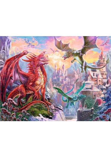 Puzzle 2000 Parça Ejderhalar 167173