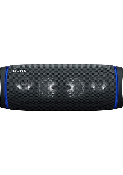 SRS-XB43 - Güçlü ve Dayanıklı Bluetooth© Extra Bass™ Hoparlör Işıklı-Siyah