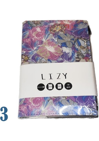 Lız Defter S.derı Cıcek Desenlı Fermuarlı (Flwfrd)