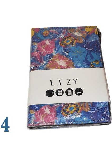 Lız Defter S.derı Cıcek Desenlı Fermuarlı (Flwfrd)