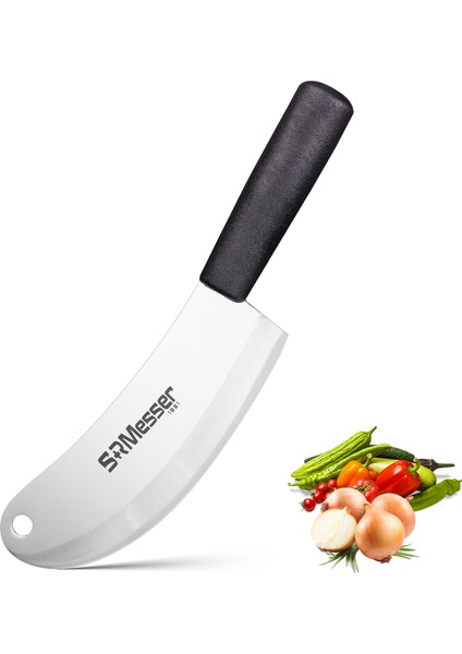 Soğan Satırı 2 mm Et Kıyma Bıçağı Satır Zırh Salata Bıçağı