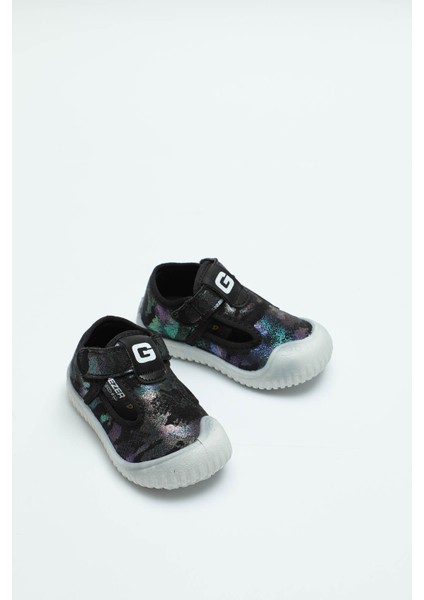 Yazlık Keten Kız Bebe Ayakkabı