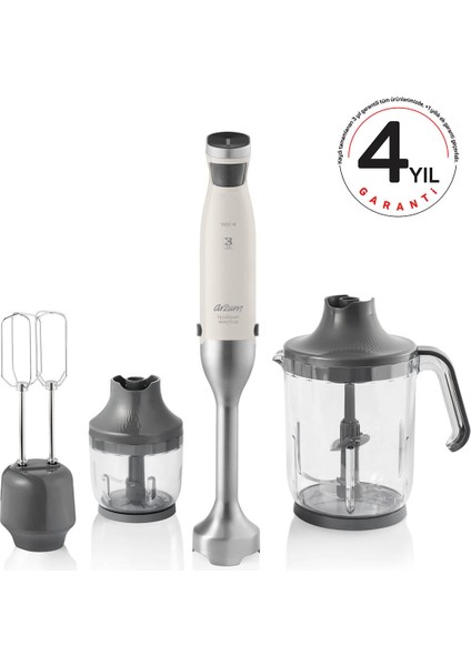 AR1115-B Technoart Maxi Plus Neo Blender Seti Beyaz