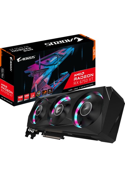 Gıgabyte Rx 6750 Xt Aorus Elite Radeon 12GB Ddr6 192 Bit Rgb LED Amd Radeon Ekran Kartı indirimleri