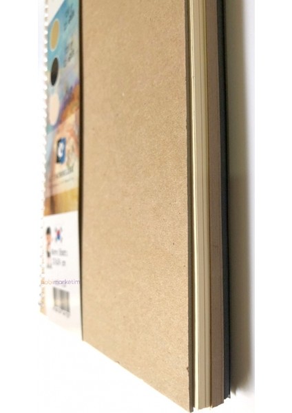 Eskiz Defteri 17X24CM 75 Yaprak 3 Renk