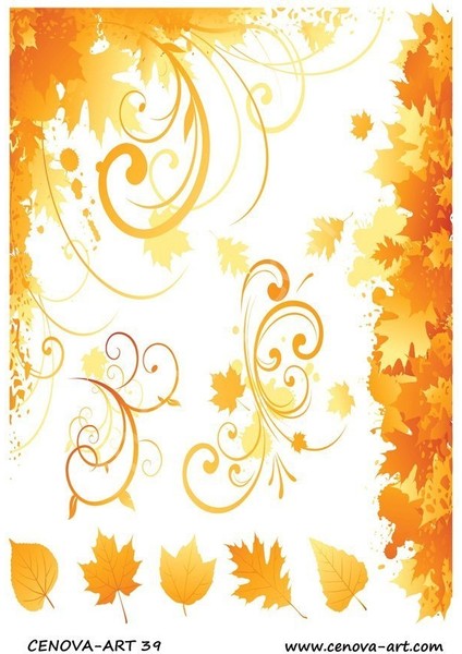 Cenova Art Dekupaj Kağıdı 039