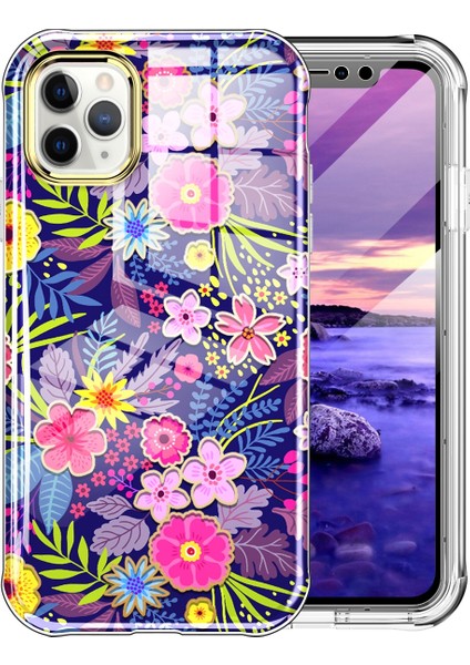 Vshop Iphone 11 Pro Max Marble L09 Için Tam Vücut Boyalı Kılıf (Yurt Dışından)