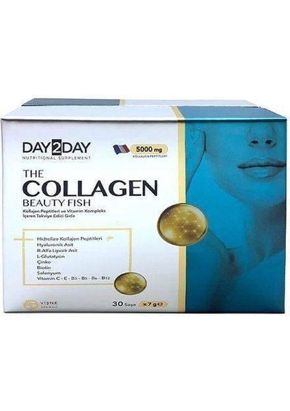 The Collagen Beauty Fish Kollajen 30 Saşe X 7 Gr (Day101)