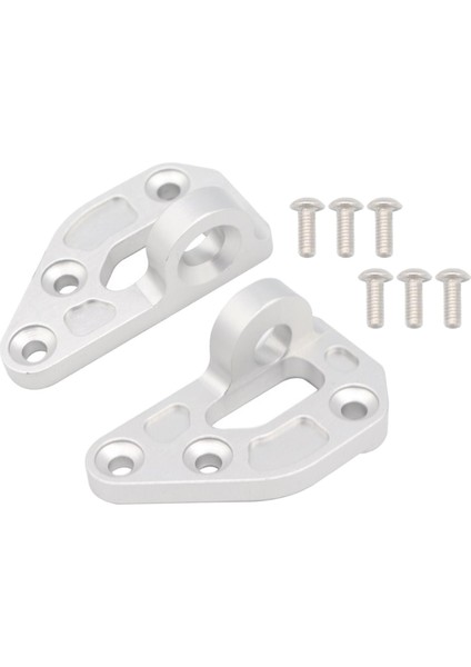 Eksenel Scx6 Jeep Jlu Wrangler Için Kabuk Ön Konnektör 4WD-AXI05000T1 Gümüş (Yurt Dışından)