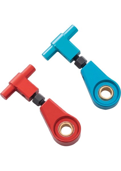 2 Parça Rc Metal Ön Üst Salıncak Kolları Tamiya Için Tt-02 1/10 Araçlar Parçalar Mavi (Yurt Dışından) modelleri
