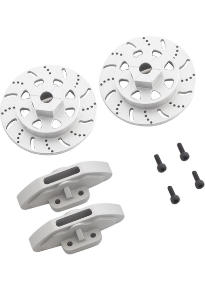 Alüminyum Alaşım Rc Tekerlek Jant Fren Disk Kaliper Eksenel RBX10 Araba Kamyonu (Yurt Dışından)