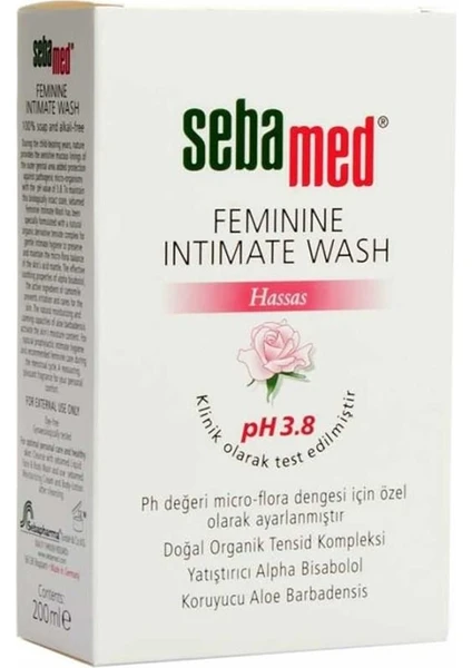 Intim Likit - Genital Bölge Temizleyici 200 Ml (Sbm101)