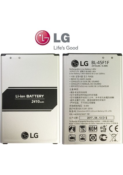 Lg K4 2017 / K8 2017 BL-45F1F Batarya Pil