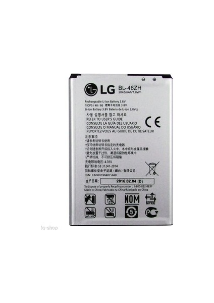 Lg K7/k8 Pil Batarya BL-46ZH