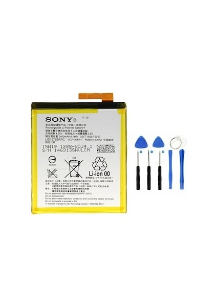 Sony Xperia M4 Aqua Pil Batarya E2303 LIS1576ERPC ve Tamir Seti