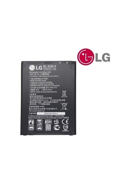 Lg V10 Pil Stylus 2 K520 BL-45B1F Batarya Pil