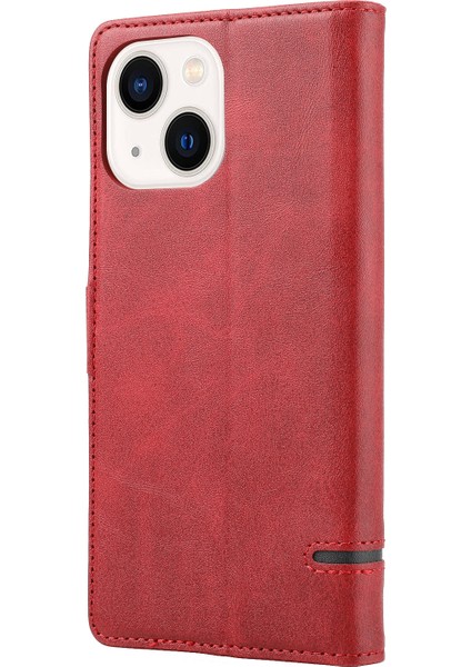 Iphone 13 Mini Red Için Clic Deri Kılıf (Yurt Dışından)