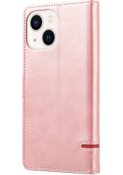 Iphone 13 Mini Pembe Için Clic Deri Kılıf (Yurt Dışından)