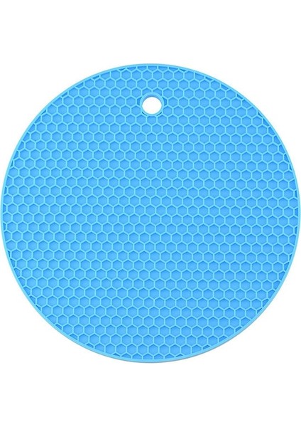 14CM Yuvarlak Isıya Dayanıklı Silikon Mat Içecek Bardak Altlıkları Kaymaz (Yurt Dışından)