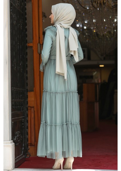 Damla Elbise Mint