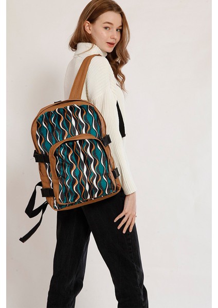 Kızılderili Sırt Çantası Orta Boy Günlük Kullanım Otantik 14'' Inç Seyahat Sırt Çantası indirimleri