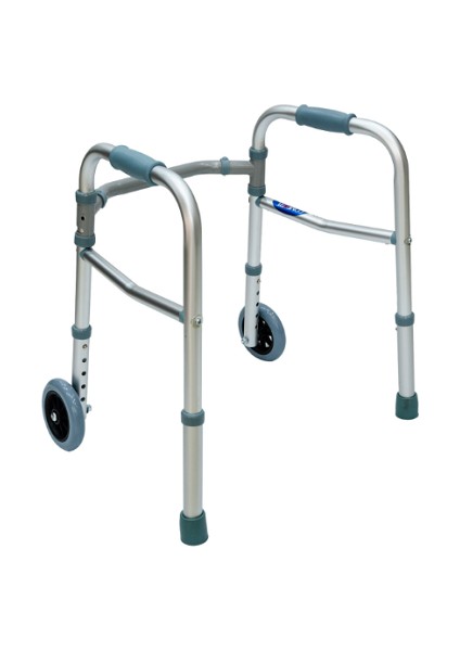 Alüminyum Pediatrik Tekerlekli Walker Yürüteç Small