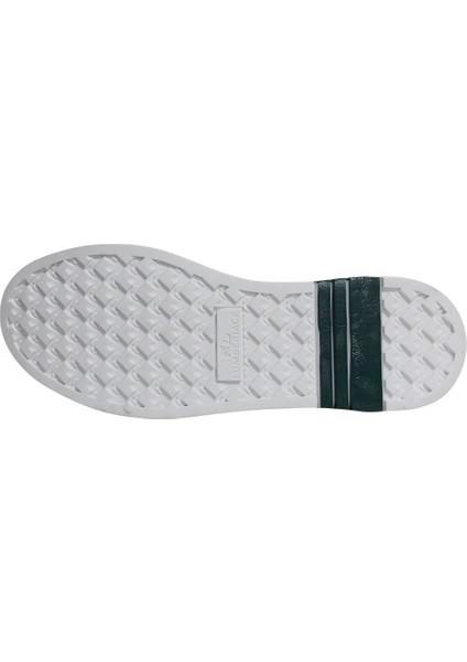 Beyaz Yeşil Sneakers Bağcıklı Spor Ayakkabı indirimleri