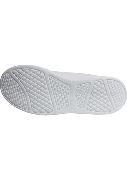Beyaz Altın Sneakers Bağcıklı Spor Ayakkabı